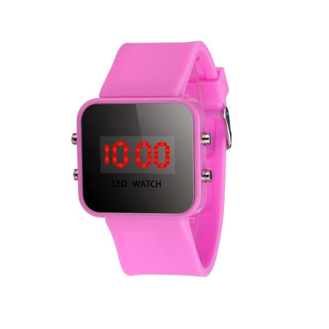 Reloj  relogio masculi 2017  Unisex LED Screen Digital Silicone Strap Girl Boy Quartz Sport Kids Wrist Watch  New Design  17Jan3 - watchwomen