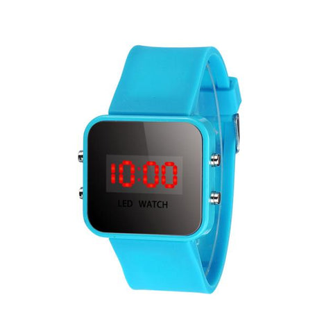 Reloj  relogio masculi 2017  Unisex LED Screen Digital Silicone Strap Girl Boy Quartz Sport Kids Wrist Watch  New Design  17Jan3 - watchwomen