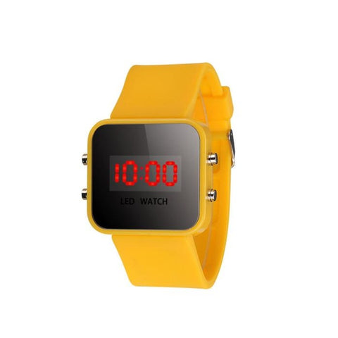 Reloj  relogio masculi 2017  Unisex LED Screen Digital Silicone Strap Girl Boy Quartz Sport Kids Wrist Watch  New Design  17Jan3 - watchwomen