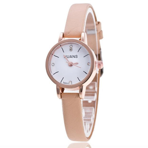 Watch 2017  relogio masculino  Models Thin Belt Rhinestone Belt Watch  new design  hot sale  spring  send in 2 days - watchwomen